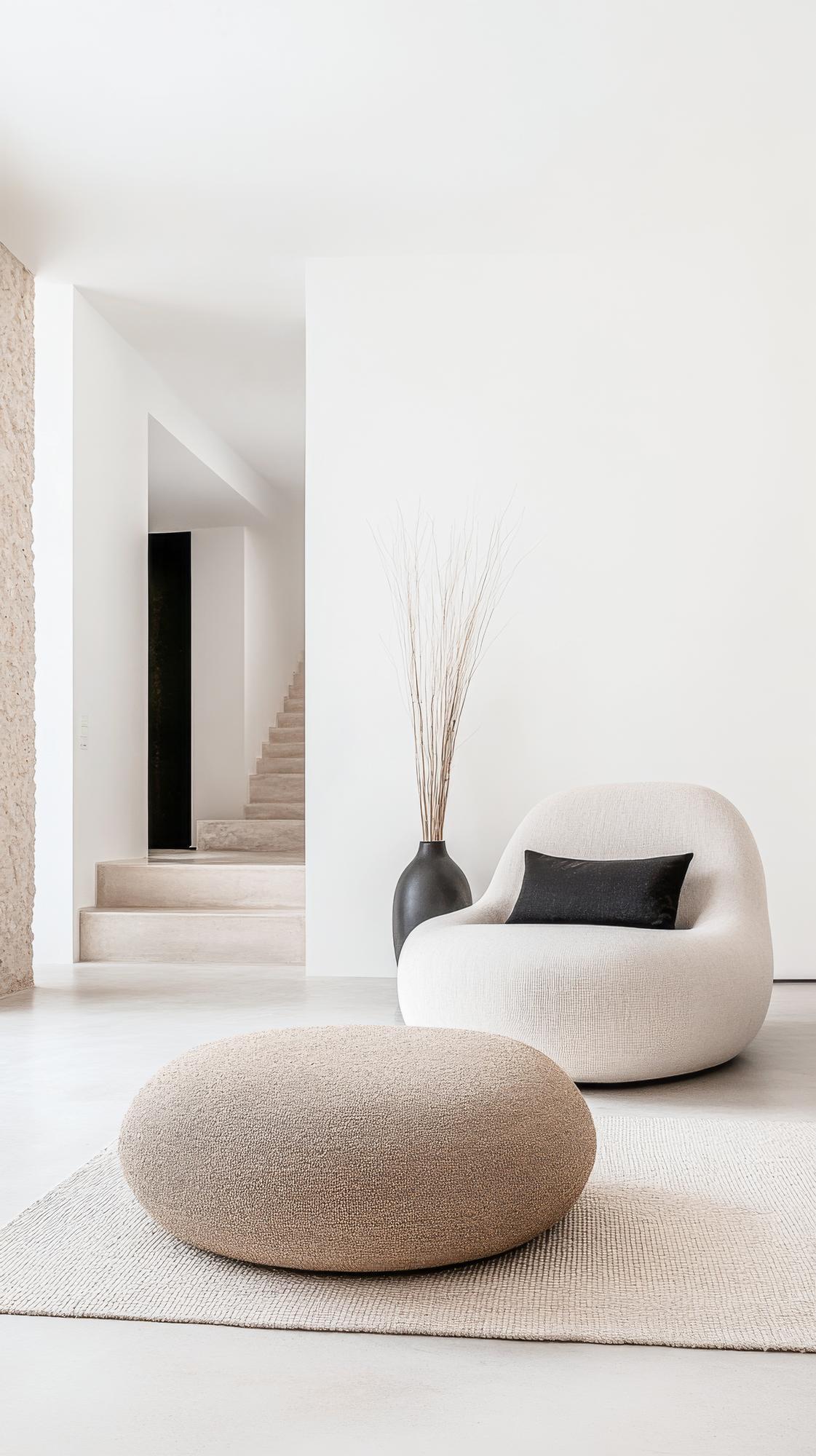 Living spațios, decor modern